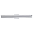 ET2 Bookkeeper Picture Light in Polished Chrome, featuring a sleek design of stainless steel and aluminum for elegant decor.