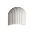 ET2 Basilica Wall Sconce in Chaulk White, featuring durable steel and concrete materials for stylish home lighting.