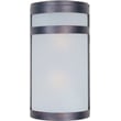Maxim Lighting Arc Outdoor Wall Light in Oil Rubbed Bronze finish, crafted from durable stainless steel for elegant outdoor illumination.