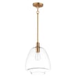 Maxim Lighting Babylon Pendant in Satin Brass, featuring a sleek steel design for modern home decor.