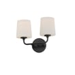 Maxim Lighting Bristol Wall Sconce in Black, featuring durable steel and glass for elegant lighting in any space.