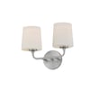 Maxim Lighting Bristol Wall Sconce in Satin Nickel, featuring durable steel and glass materials for elegant illumination.