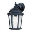 Maxim Lighting Builder Cast Outdoor Wall Sconce in Black Aluminum, perfect for enhancing outdoor spaces with style.