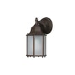 Maxim Lighting Builder Cast outdoor fixture in Empire Bronze finish, made of durable aluminum for stylish illumination.