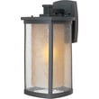 Maxim Lighting Bungalow Outdoor Wall Mount in Bronze, durable aluminum design for stylish outdoor illumination.