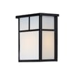 Maxim Lighting Coldwater Outdoor Wall Light in Black Aluminum, perfect for enhancing outdoor spaces with stylish illumination.