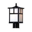 Maxim Lighting Coldwater Outdoor Post Light in Black Aluminum, perfect for enhancing outdoor spaces with style.