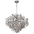 Maxim Lighting Comet Pendant in Polished Chrome, featuring a sleek steel design and elegant crystal accents.