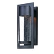 Maxim Lighting Focus LED Outdoor Wall Sconce in Black finish, featuring a sleek, modern design with an aluminum frame and energy-efficient LED illumination.