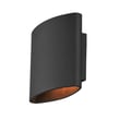 Maxim Lighting Lightray 86152 LED Outdoor Wall Light with an architectural bronze finish, featuring a sleek aluminum design for modern exteriors.