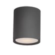 Maxim Lighting Lightray LED 1-Light Flush Mount in Architectural Bronze finish, featuring a sleek Aluminum design for modern outdoor illumination.