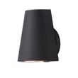 Maxim Lighting Mini Outdoor Wall Sconce in Architectural Bronze finish, crafted from Aluminum, mounted on a wall, providing ambient outdoor illumination.
