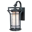 Maxim Lighting Oakville LED E26 Outdoor Hanging Wall Light in Black Oxide finish, crafted from Aluminum, with a sleek, modern design.