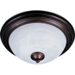 Maxim Lighting Outdoor Essentials Outdoor Ceiling Mount in Oil Rubbed Bronze finish, featuring a durable Steel frame and a sleek, modern design.