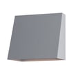 Maxim Lighting Pathfinder LED Outdoor Wall Sconce in Silver finish, featuring a sleek, modern design with an aluminum frame and energy-efficient LED lighting.