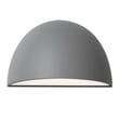 Maxim Lighting Pathfinder 120V LED Outdoor Wall Sconce in Silver finish, featuring a sleek aluminum design with a modern, minimalist aesthetic.