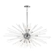 Maxim Lighting Polaris Pendant in Polished Chrome finish, featuring a sleek steel frame with a modern, minimalist design.