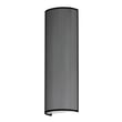 Maxim Lighting Prime Tall 120-277 Wall Sconce with a sleek Steel frame, Black Organza finish, and Acrylic diffuser, mounted on a wall.