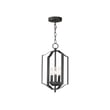 Provident Chandelier by Maxim Lighting, featuring a sleek Steel frame with a Black finish, elegant design, and multiple light fixtures.