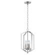 Provident Chandelier by Maxim Lighting in Satin Nickel finish, featuring a sleek, modern design with multiple steel arms and elegant bulb fixtures.