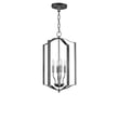 Maxim Lighting Provident Chandelier in Black Steel finish, featuring a modern design with multiple sleek arms and exposed bulbs for a stylish, contemporary look.