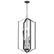 Maxim Lighting Provident 6-Light Chandelier in Satin Nickel finish, featuring a sleek, modern design with six elegantly curved arms and white glass shades.