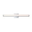 Maxim Lighting Spec Bathroom Vanity Light with a sleek design, featuring polished chrome finish, aluminum frame, and acrylic diffuser for modern elegance.