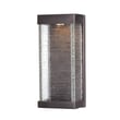 Maxim Lighting Stackhouse VX LED Outdoor Wall Sconce in bronze finish, featuring a sleek, modern design with durable Vivex material for outdoor use.