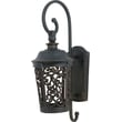 Maxim Lighting Whisper Dark Sky LED 1-Light Outdoor Wall Lantern in a Bronze finish, featuring an Aluminum frame with a sleek, modern design.
