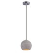 Maxim Lighting Crete Round LED Pendant with a sleek finish, featuring a modern circular design and energy-efficient LED illumination.