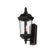 Maxim Lighting Dover Cast Outdoor Wall Lantern with a bronze finish, featuring a classic lantern design and clear glass panels