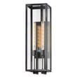 Maxim Lighting Catalina Outdoor Uplight Wall Sconce in Dark Bronze, featuring durable aluminum and glass materials.