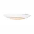Maxim Lighting Diverse Flush Mount in Satin Nickel finish, featuring a sleek, round design with a polycarbonate diffuser and aluminum frame.