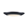 Image of Maxim Lighting's Diverse Flush Mount, featuring a sleek black steel frame with a polycarbonate diffuser, providing modern elegance and soft illumination.