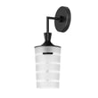 Maxim Lighting Copacabana Outdoor Wall Sconce with a sleek bronze finish, featuring a modern design and clear glass panels for outdoor illumination.