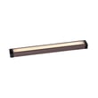Maxim Lighting CounterMax Slim Stick Tunable White Under Cabinet Light in Bronze, made of durable aluminum for stylish illumination.