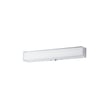 Maxim Lighting Edge Bathroom Vanity Light in Polished Chrome with PMMA Acrylic and Aluminum finish."