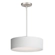 Maxim Lighting Prime Pendant in Satin Nickel finish, featuring a sleek steel frame with an acrylic shade, elegantly suspended for modern illumination.