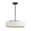 Maxim Lighting Prime Pendant in Oil Rubbed Bronze finish, featuring a sleek steel frame with an acrylic diffuser, hanging elegantly from the ceiling.