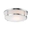 Maxim Lighting Rogue Ceiling Light Fixture in Satin Nickel finish, featuring a sleek design with Polycarbonate and Steel materials.