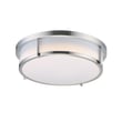 Maxim Lighting Rogue Ceiling Light Fixture with a sleek Satin Nickel finish, featuring a modern design with Acrylic and Steel elements.