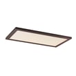 Maxim Lighting Sky Panel Ceiling Light Fixture with a sleek aluminum frame and acrylic panels, featuring a modern design in a bronze finish.