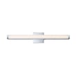 Maxim Lighting Spec Color Select Bathroom Vanity Light in Polished Chrome finish, featuring sleek aluminum design with adjustable color temperature settings.