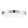 Maxim Lighting Trim Round 120V Ceiling Light in Polished Chrome finish, featuring a sleek polycarbonate and steel design for modern interiors.