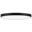 Maxim Lighting Trim Round 120V Ceiling Light in Black finish, featuring a sleek polycarbonate and steel design for modern interiors.