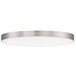 Maxim Lighting Trim Round 120V Ceiling Light with a sleek Satin Nickel finish, featuring a Polycarbonate and Steel construction.