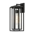 Maxim Lighting Cabana VX Outdoor Sconce in Black, made of durable EPMM, perfect for enhancing outdoor spaces.