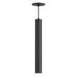 Maxim Lighting Calibro Outdoor Pendant in Black, featuring durable aluminum and glass for stylish outdoor illumination.
