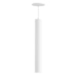 Maxim Lighting Calibro Outdoor Pendant in White, featuring durable aluminum and glass for stylish outdoor illumination.