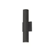 Maxim Lighting Calibro Outdoor Wall Sconce in Architectural Bronze, featuring durable aluminum and glass design for outdoor elegance.